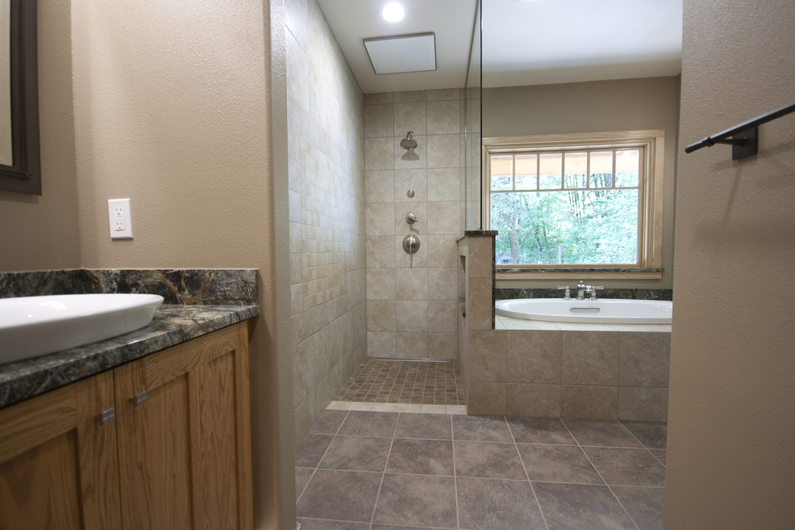 no threshold shower