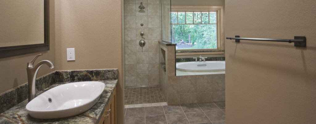 Semi vessel sink