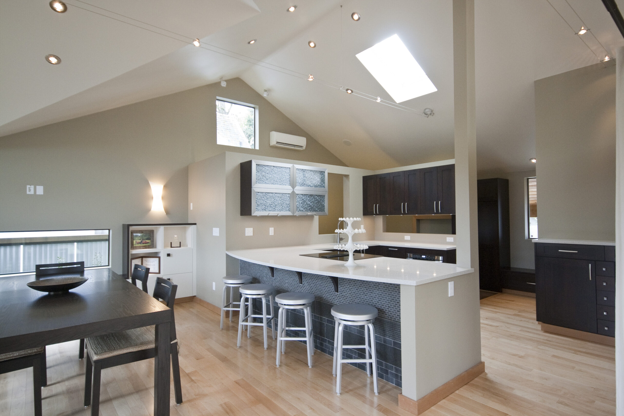 Vaulted kitchen