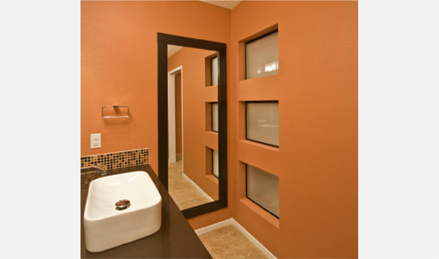 Vessel and shower windows