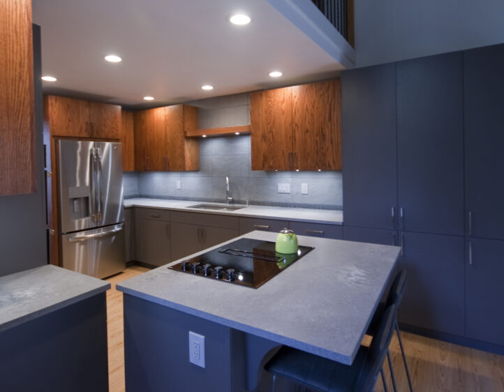 slab cabinet kitchen