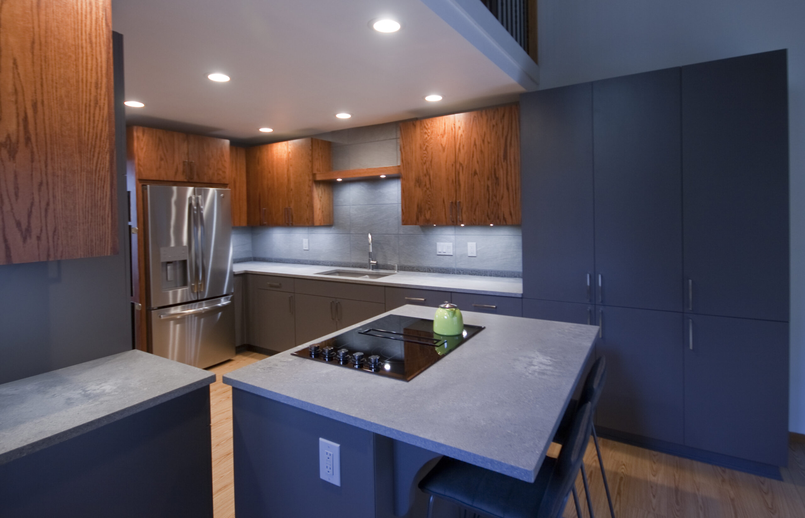 slab cabinet kitchen